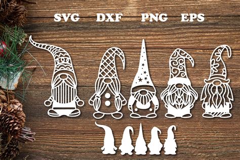 Download Free Christmas Gnomes SVG Bundle Creativefabrica